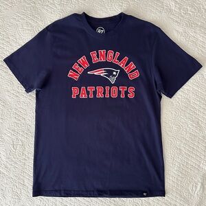 '47 Brand New England Patriots Graphic T-Shirt Tee Large NFL